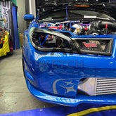 Subaru Impreza WRX STI Hawkeye Edition Μετατροπή Φαναριού με Αεραγωγό